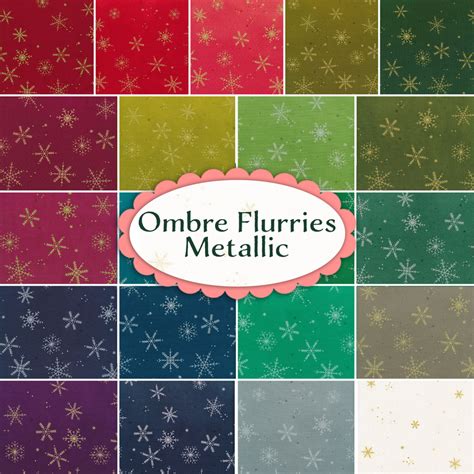 moda shabby ombre flurries